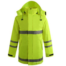 Hiviz High Visibility Waterproof Winter Jacket Parka (msj1015)